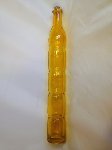 Amber yellow glass segmented - yellow,
